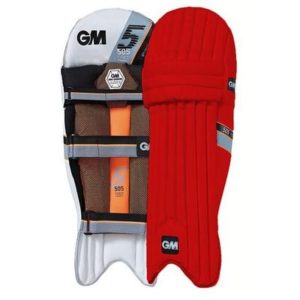 GM 505 Cricket Batting Pads - Red