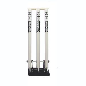 SS Spring Loaded Stumps for Cricket - Heavy Duty