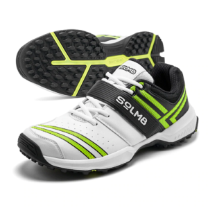 Solm8 Mens Cricket Shoes Lime Black