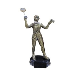 Badminton Player Trophy - 53008